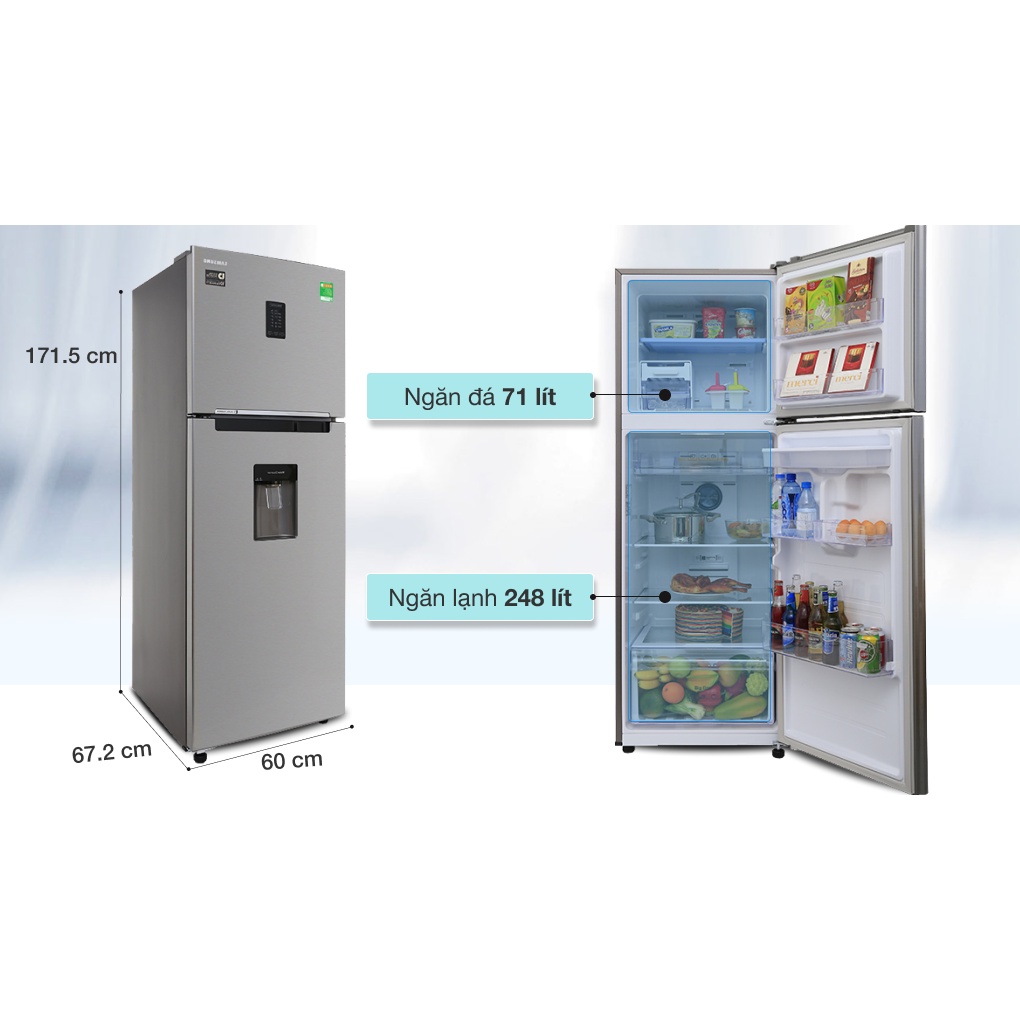 Tủ lạnh Samsung Inverter 319 lít RT32K5932S8/SV - Mới 100%