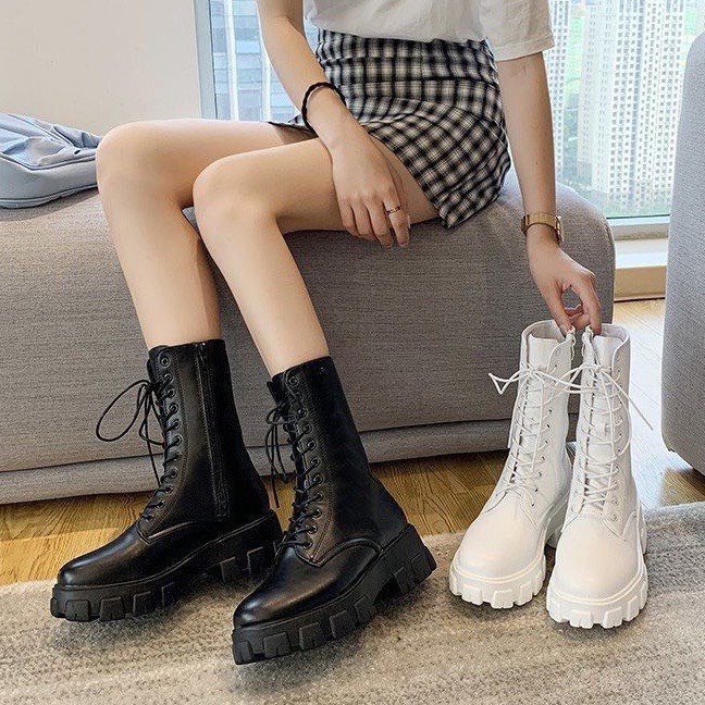 [SẴN -LOẠI 1] Bốt nữ Dominic Boots da mềm cao cấp siêu TREND