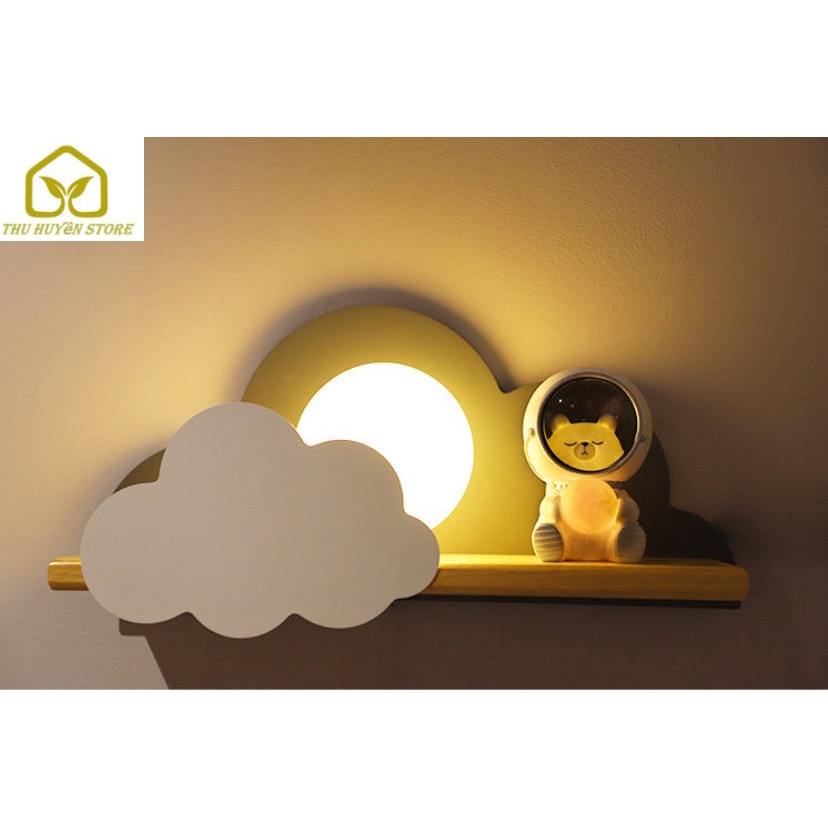 👨‍🚀  HOT TIKTOK 👨‍🚀 Đèn Ngủ Hình Phi Hành Gia Galaxy Hiệu Ứng Ngân Hà Đầy Sao , Dễ Thương , Đồ Decor Sáng Tạo