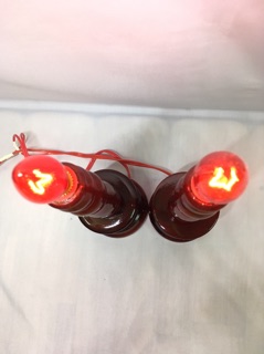 Đèn bàn thờ điện hàng đẹp, chất lượng- Đèn trung  - Gỗ tràm MS 02