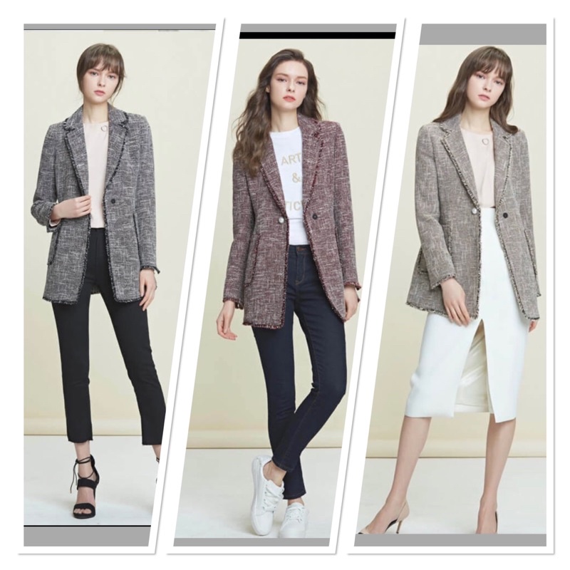 Áo Blazer ( vest) form dài xuất dư xịn