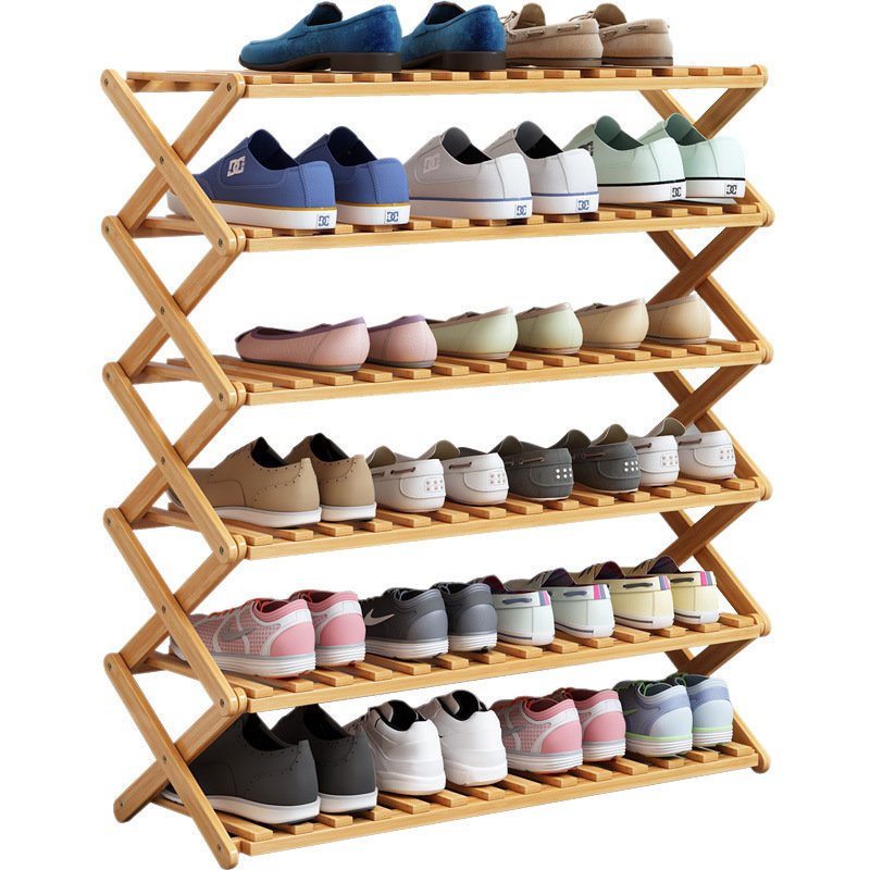 Kệ giày VIVUDECOR KG02 100% gỗ tự nhiên