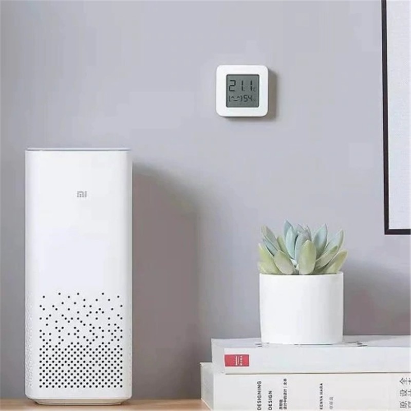 Nhiệt kế đo nhiệt độ/độ ẩm Xiaomi Mijia 2nd cảm biến thông minh Bluetooth hỗ trợ ứng dụng mihome chất lượng cao