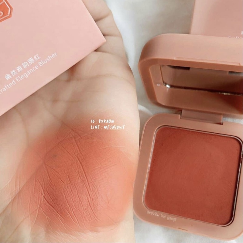 HOT TAOBAO Phấn Má Hồng COLOR GEOMETRY BLUSH Tone Hàn Quốc Lì Lâu Trôi Phấn Kiềm Dầu Nội Địa Trung Make Up Màu Mắt