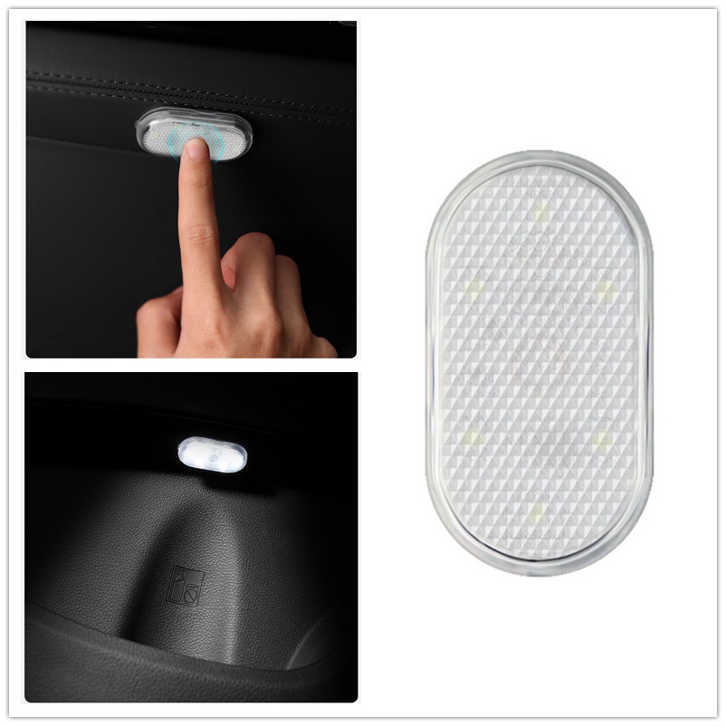 Đèn Led Cảm Ứng Không Dây Sạc Lại Tiện Dụng Cho Xe Hơi