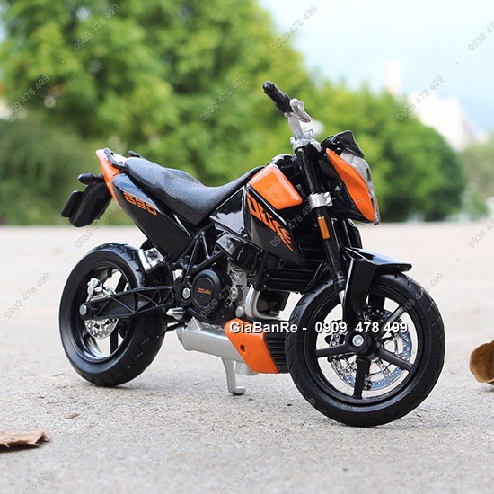 Xe Mô Hình Moto Ktm 690 Duke - Tỉ Lệ 1:18 - Maisto - 8852