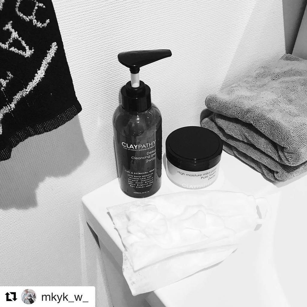 Gel tẩy trang đất sét thảo mộc CLAYPATHY Deep Cleansing Gel 300ml