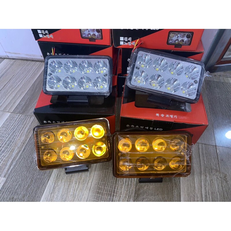 combo 6 đôi led 8 mắt hàn quốc 12v 24v - 80v