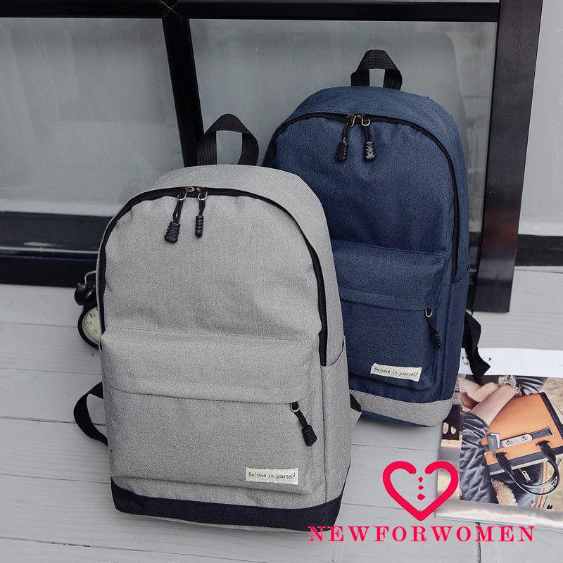 NFW♥Fashion Unisex Bookbag Casual Laptop Backpack Classic Rucksack Couples School Bag