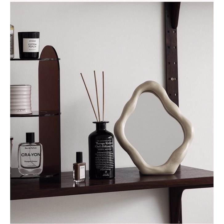 Gương để bàn Curvy Mirror phong cách Hàn Quốc