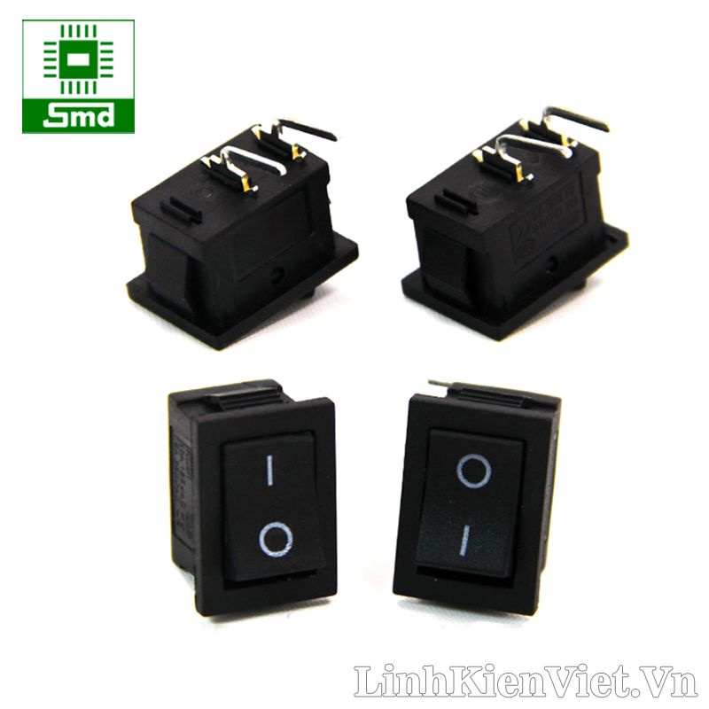 Công tắc bập bênh 2 chân 3 chân 3 Chế Độ ON-OFF-ON KCD1-101 KCD1 101 103 104 KCD2 105 KCD3 KCD4 KCD1-11 3A 5A 16A 250