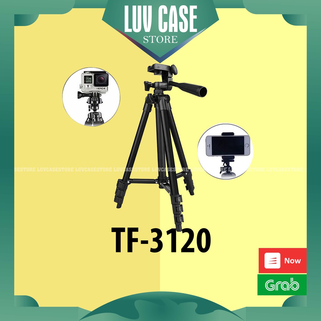 Gậy 3 Chân Chụp Ảnh Tự Sướng Tripod 3366 - Tripod 3120 Sefie Tuyệt Đỉnh Mua Kèm Remote, Đèn Sợ Trắng