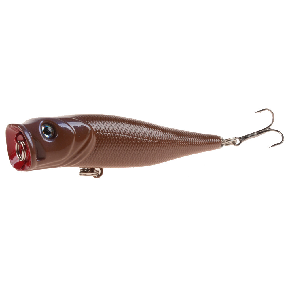 Mồi Cá Giả Bằng Nhựa Cứng 8.5cm / 13.4g Mắt 3D 6#Mồi Câu Cá Nổi Chống Oxy Hóa Có Móc Câu Sắc Bén