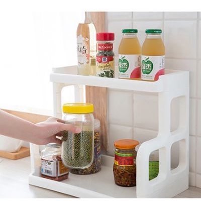 [HCM] Kệ 2 Tầng Đựng Vật Dụng Nhà Bếp - Kệ Gia Vị Việt Nhật- KỆ GIA VỊ