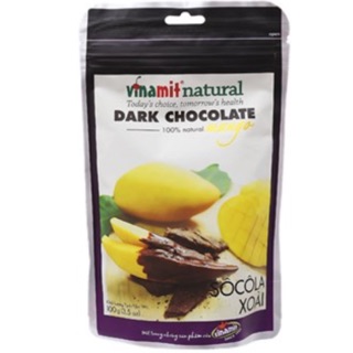 Xoài Dẻo Phủ Sô Cô La Vinamit Gói 100g