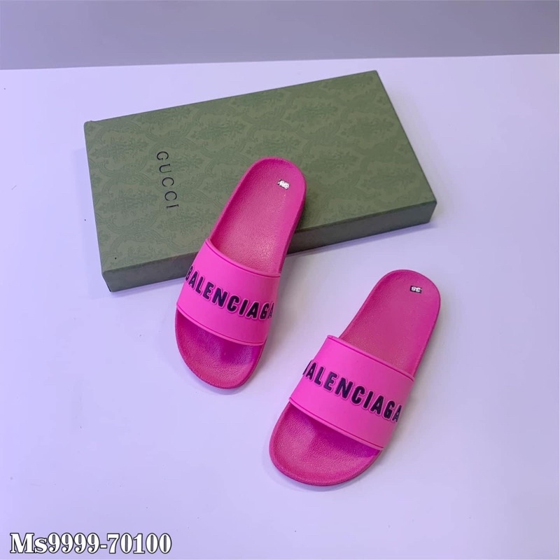 Dép balencia hồng