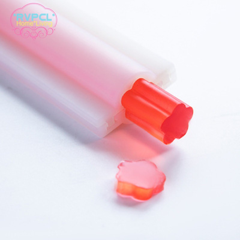 Khuôn Silicon Làm Nến / Xà Phòng Diy Hình Trụ Dễ Thương