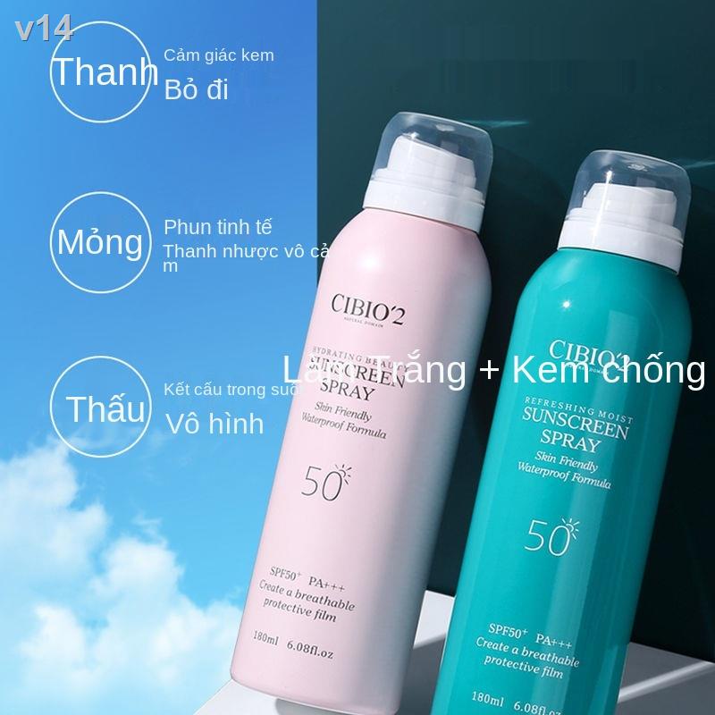 ▼❇Xịt chống nắng, làm trắng da, cách ly thấm nước và mồ hôi gấp 50 lần không màu trong suốt