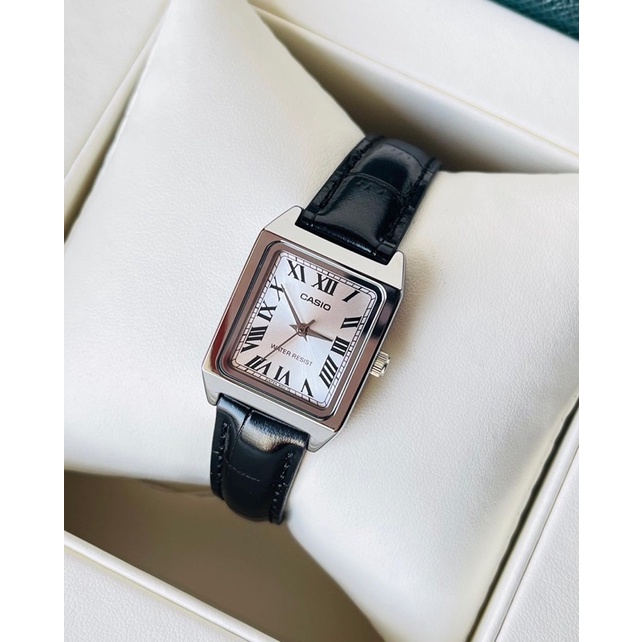 Đồng Hồ Nữ Dây Da Chính Hãng CASIO LTP-V007L