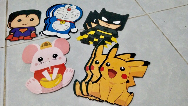 Set 5 bao lì xì hoạt hình dễ thương 2021