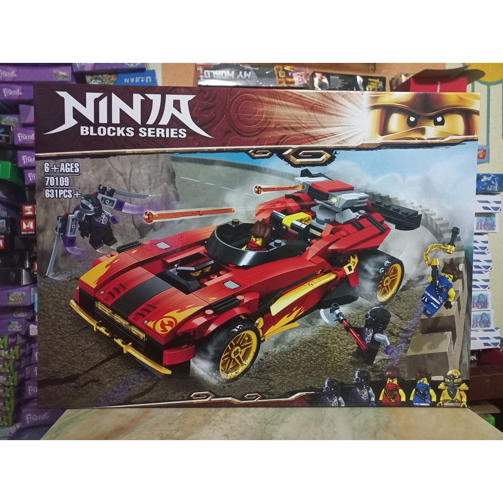 Mô hình Lắp ráp 71737 Ninja - Leji 70109