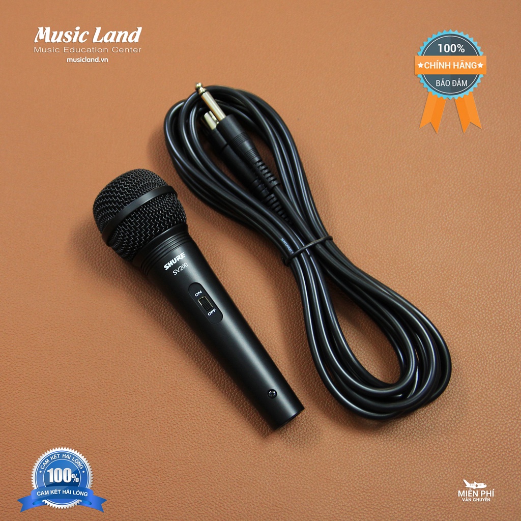 Micro Hát Shure SV200 – Chính Hãng