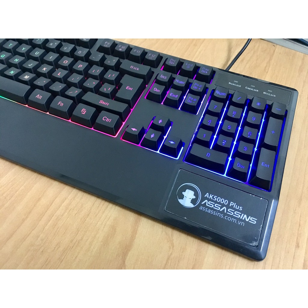 SIÊU HOT  BÀN PHÍM CHUYÊN GAME ASSASSINS AK5000 Plus HÀNG CỰC HOT MỚI VỀ