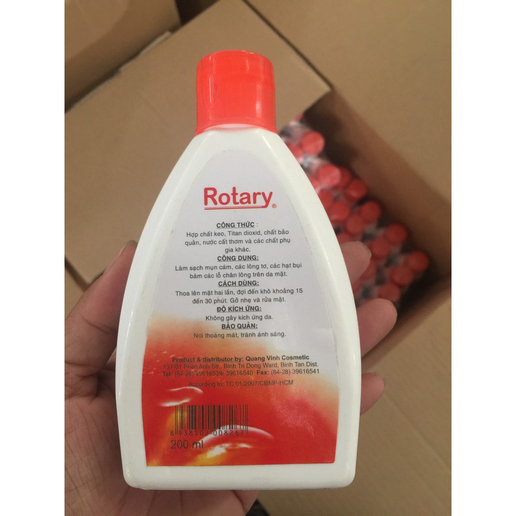 Gel hút mụn cám Rotary cà chua 200ml