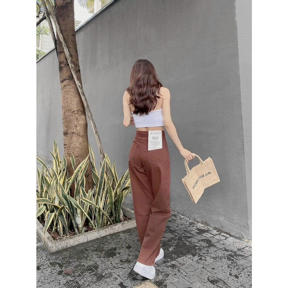 Quần Baggy Kaki Nữ Dáng Dài Ống Suông Rộng Ulzzang Quần dài basic pant nhiều màu