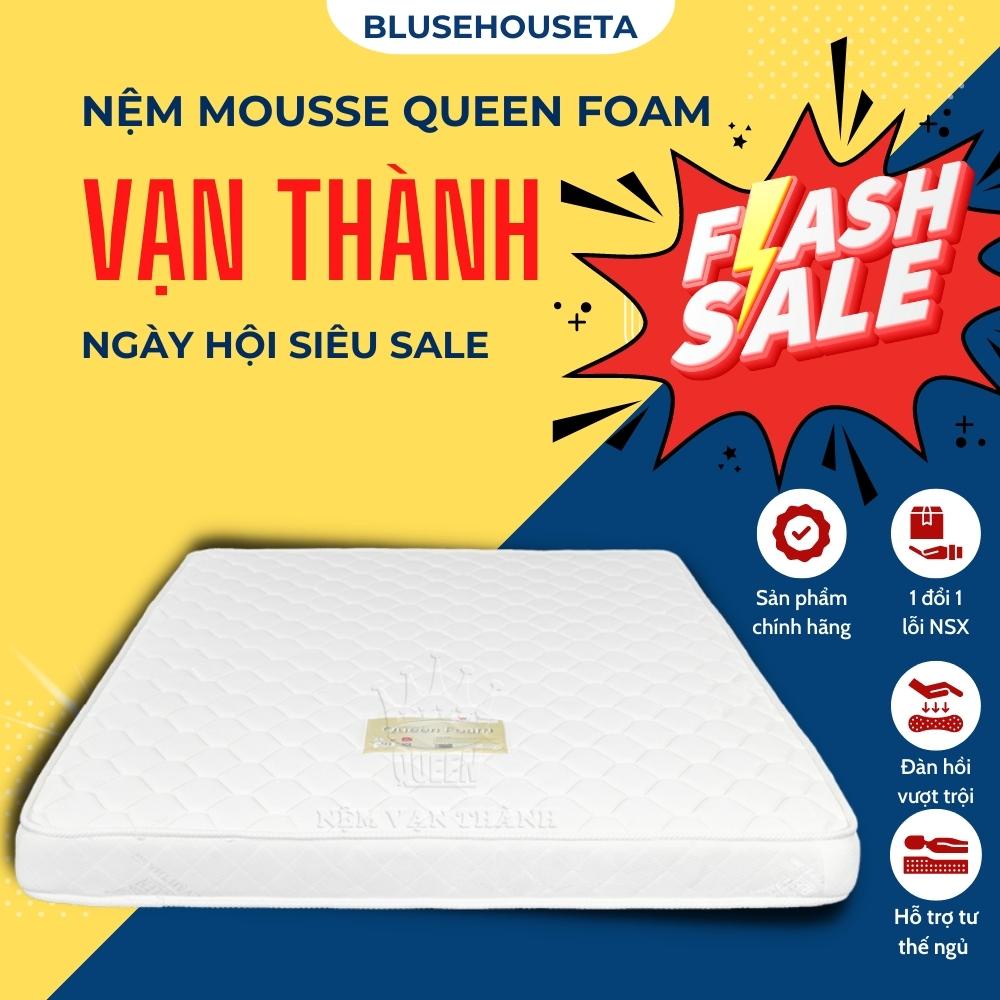 Nệm mút QUEEN FOAM , Nệm Vạn Thành xốp thoáng khí đàn hồi vượt trội