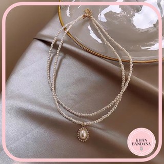 Vòng cổ chuỗi hạt nữ tính