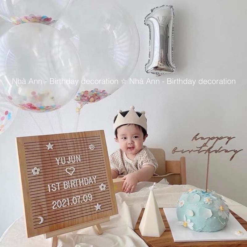 BẢNG GỖ DECOR NOTE CHỮ VINTAGE - NHÀ ANN