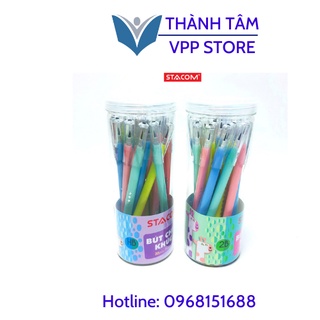 Combo 5 bút chì khúc thân tam giác stacom hb/2b pc203