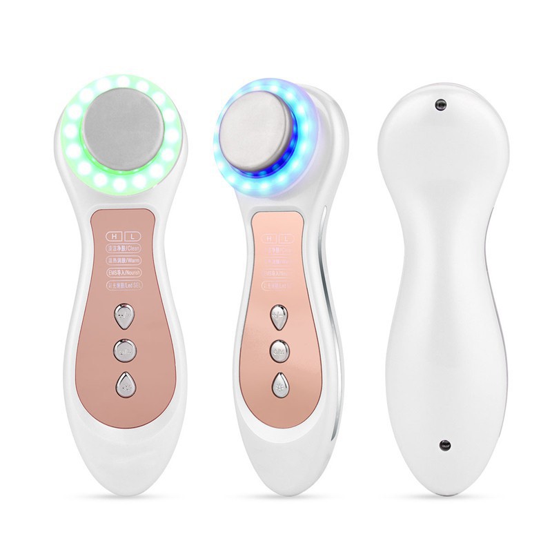 4 types of colors LED Light Photon Skin Rejuvenation Facial Firming Massager Cleaner Beauty Device