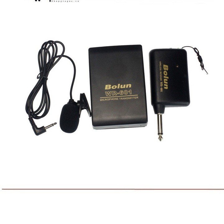 [Mã ELHACE giảm 4% đơn 300K] Bộ thu phát không dây cho micro BOLUN WR-601