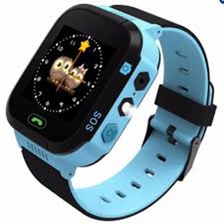 Đồng hồ thông minh trẻ em 2 màu xanh - hồng Smart Watch Q528 Tracker 2