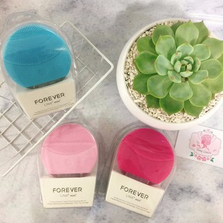 Máy Rửa Mặt Forever Lina Mini Giúp Sạch Da Mặt Hiệu Quả, Máy Rung Rửa Mặt Vệ Sinh Sóng Âm, Pad Rửa Mặt