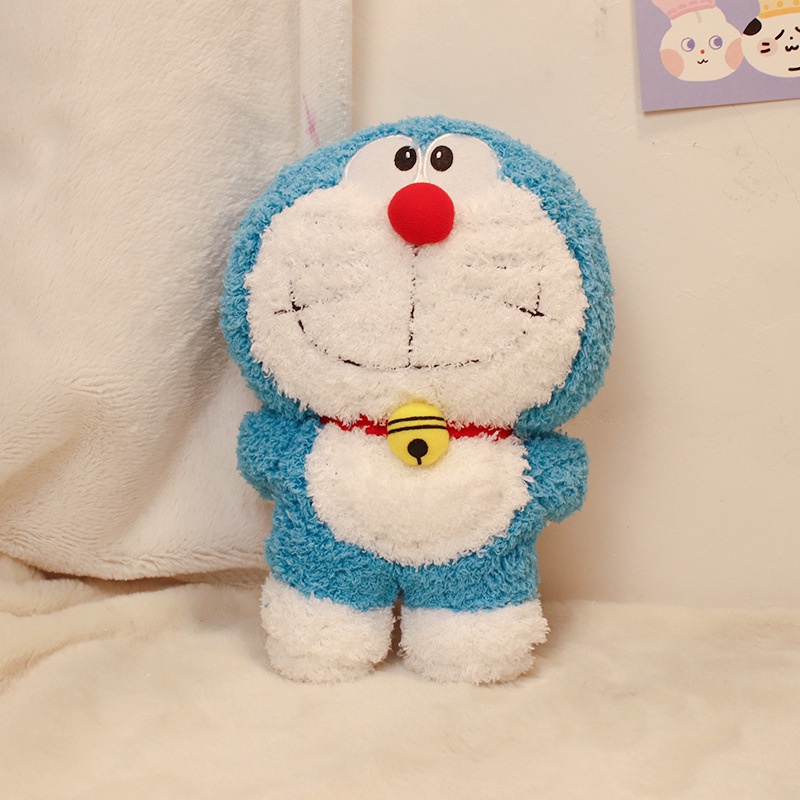 Mèo Doraemon Nhồi Bông Dễ Thương Dùng Trang Trí
