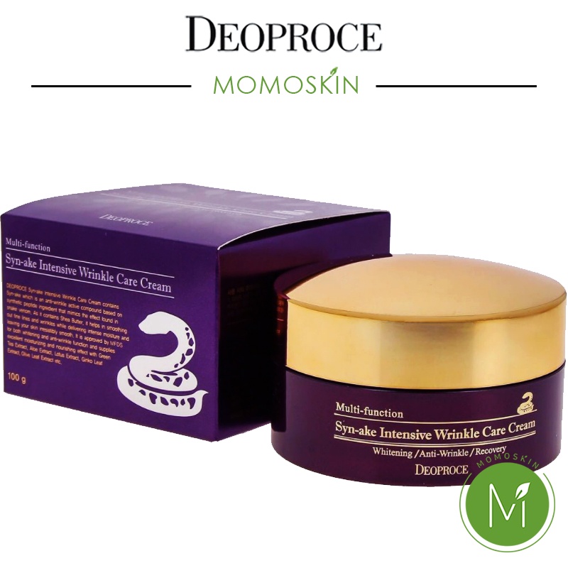 Kem Dưỡng Da Chống Lão Hóa Deoproce Syn-ake Intensive Wrinkle Care Cream 100g