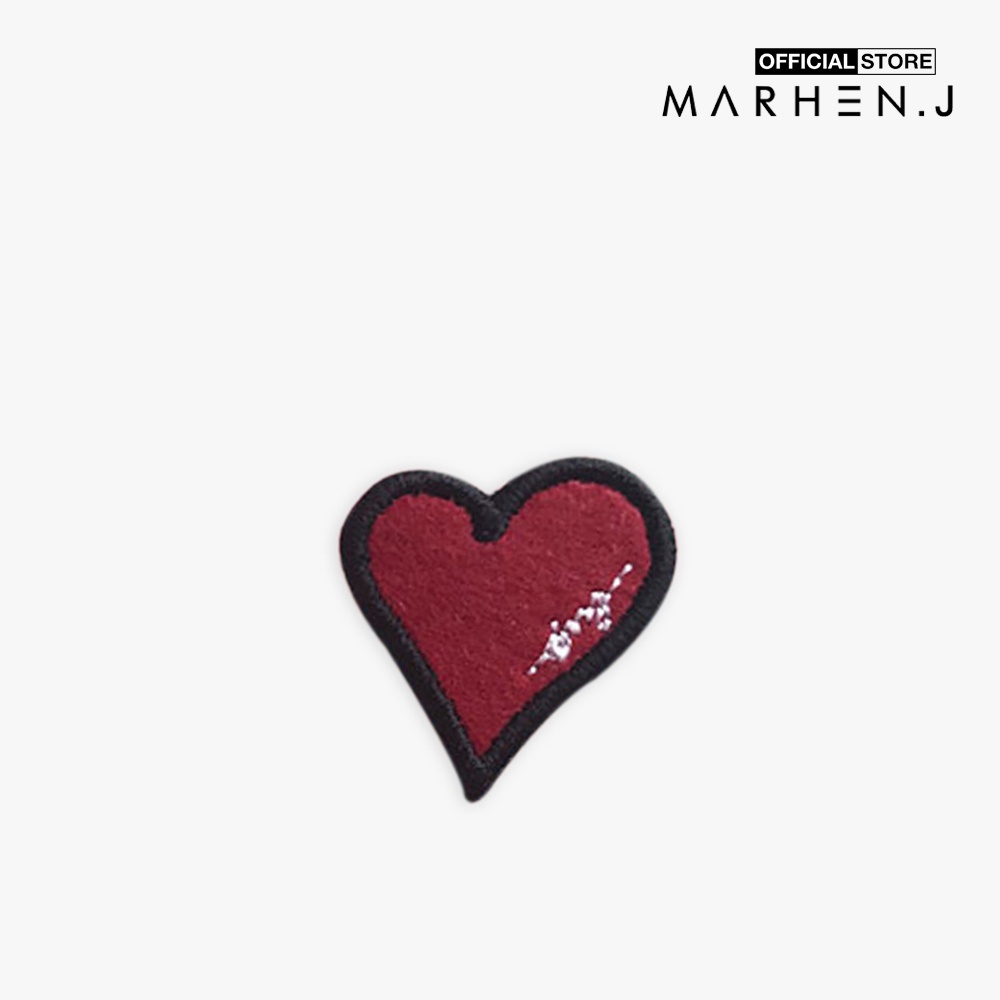 [Mã FAPRE5 giảm 10% đơn từ 1tr] Marhen.J - Set huy hiệu cài túi xách Wappen Heart-MJ19AWAPTH-WH
