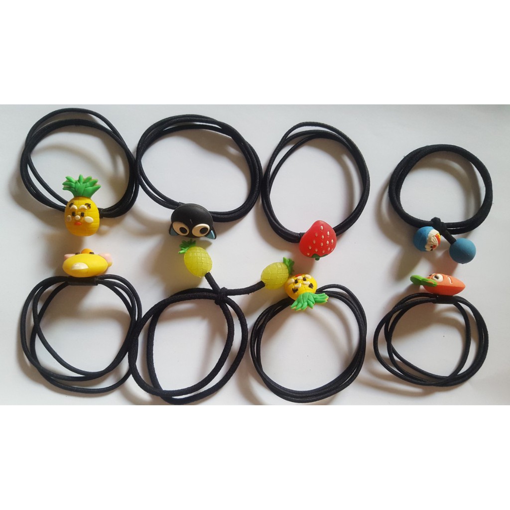 DÂY CỘT TÓC HÌNH TRÁI CÂY