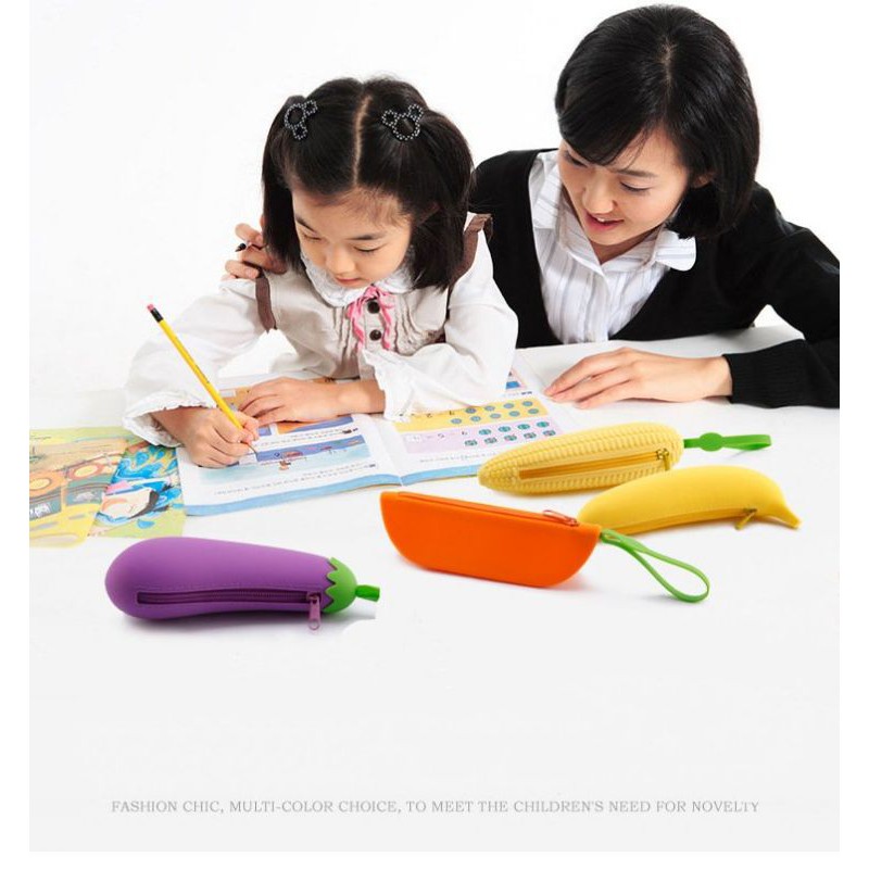 Túi Đựng Bút Silicon