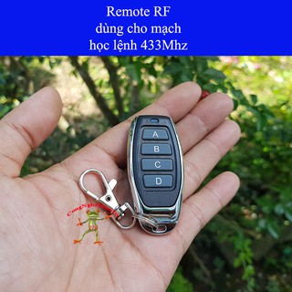 Remote 4 nút  RF 433Mhz dành cho board hoc lệnh