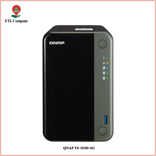 Ổ Cứng Mạng NAS QNAP, QNAP TS-253D 4G Nhập Khẩu BH 3 Năm
