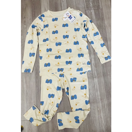 Bộ thun lạnh modal siêu mềm mịn mát chú voi  Cogibu xuất hàn