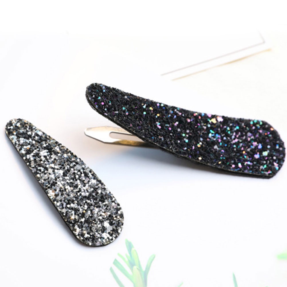 Kẹp Tóc Đính Kim Sa Lấp Lánh Thời Trang