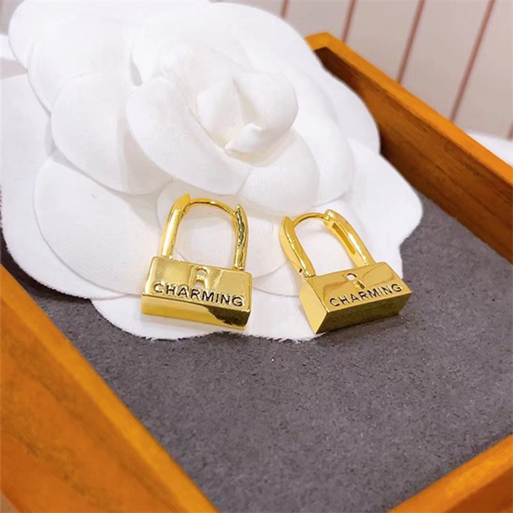 Khuyên tai dạng vòng phong cách Hàn Quốc đơn giản thời trang cho nữ
