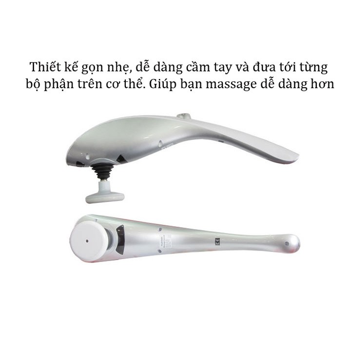 MÁY MASSAGE CẦM TAY 11 ĐẦU Luxurious Massager (Nhật Bản)