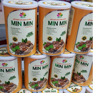 3 HỘP (1.5kg) NGŨ CỐC MIN MIN 29 LOẠI HẠT TẶNG 1 CỐC SỨ CAO CẤP
