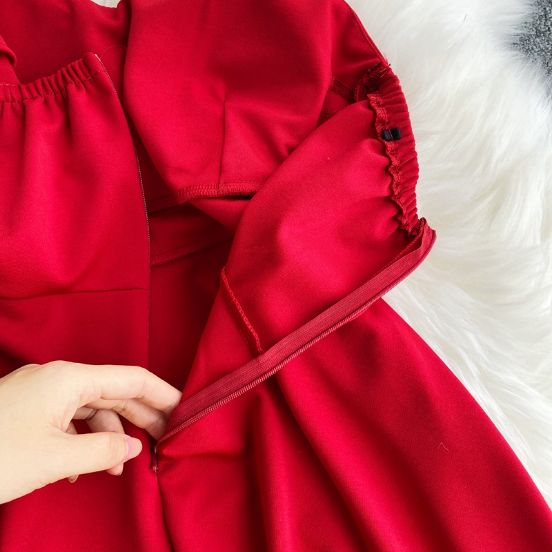 🌸Hàng Order🌸 Váy Đầm Dáng Xòe Lệch Vai Công Chúa Tiểu Thư Nữ Tính 🌸Hàng Quảng Châu